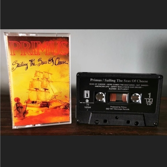 Primus Other - 🖤SOLD🖤PRIMUS - Sailing the Seas of Cheese - Cassette Tape